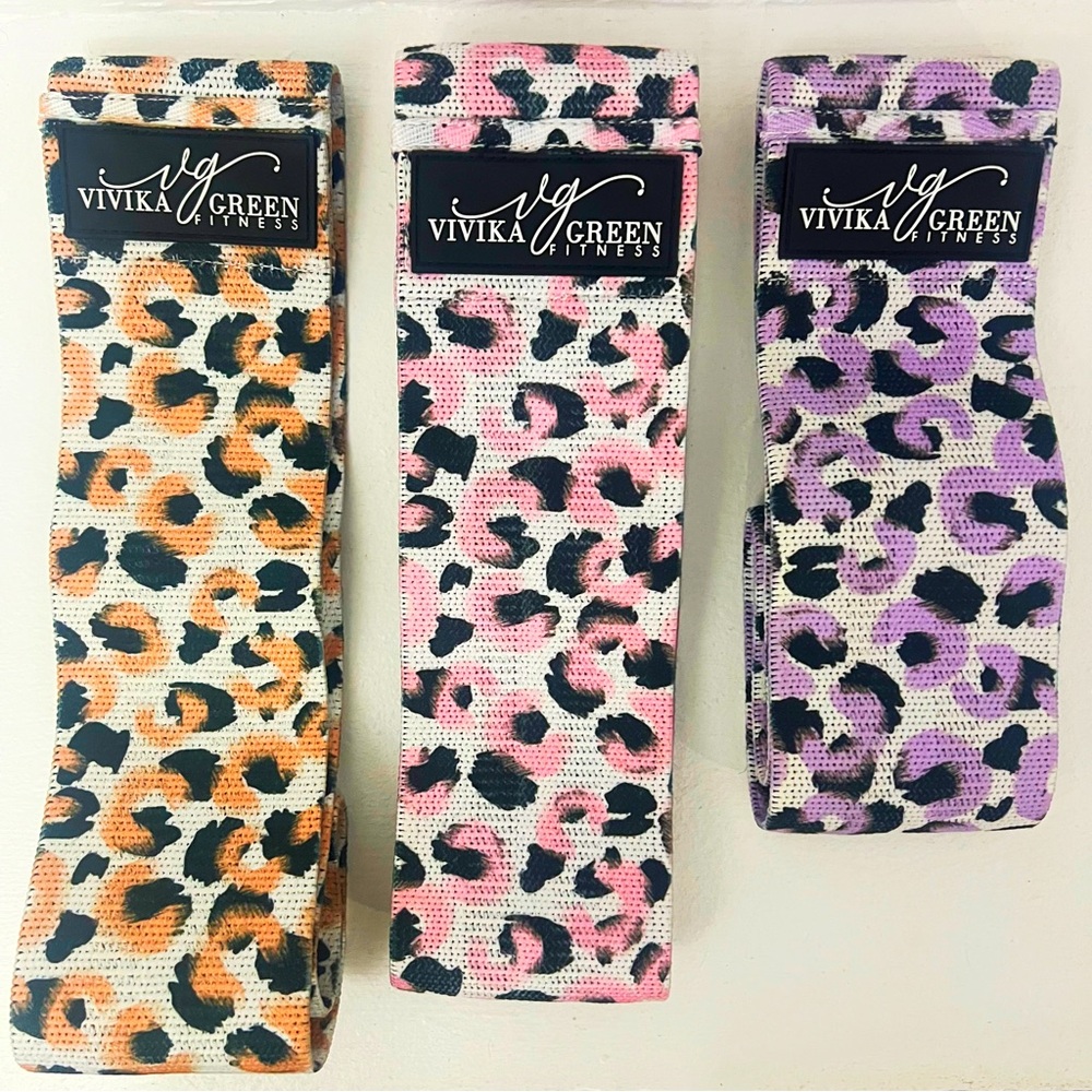 Premium 3-Pack Fabric Resistance Bands Set
